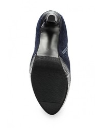 Темно-синие сапоги от Elcherry