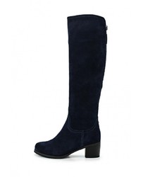 Темно-синие сапоги от Inario