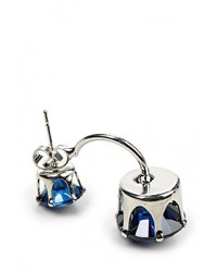 Темно-синие серьги от Diva