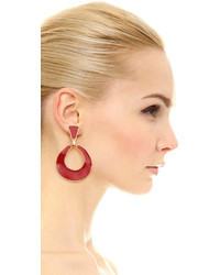 Темно-синие серьги от Kenneth Jay Lane