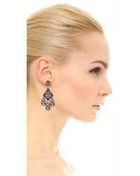 Темно-синие серьги от Miguel Ases