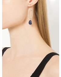 Темно-синие серьги от Petite Grand