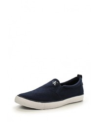 Мужские темно-синие слипоны от Calvin Klein Jeans