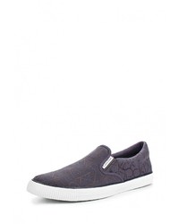 Мужские темно-синие слипоны от Calvin Klein Jeans