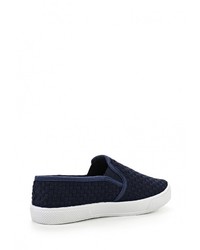 Женские темно-синие слипоны от Coco Perla