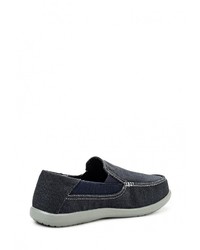 Мужские темно-синие слипоны от Crocs