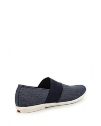 Мужские темно-синие слипоны от Dino Ricci Trend