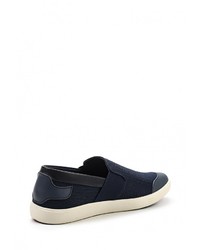 Мужские темно-синие слипоны от Dino Ricci Trend