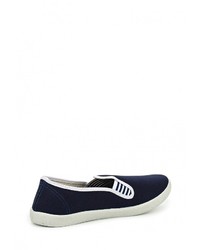 Женские темно-синие слипоны от Face