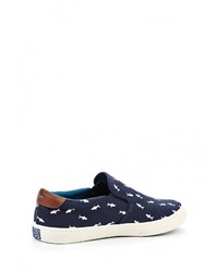 Мужские темно-синие слипоны от Gioseppo