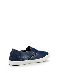 Мужские темно-синие слипоны от HCS