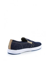 Мужские темно-синие слипоны от HCS