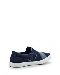 Мужские темно-синие слипоны от HCS