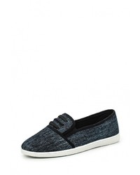 Женские темно-синие слипоны от Ideal