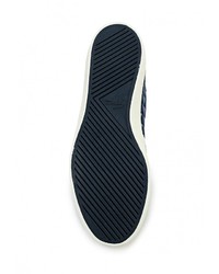 Женские темно-синие слипоны от Lacoste