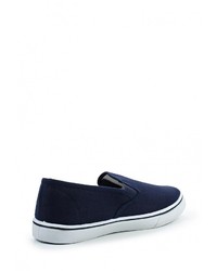 Мужские темно-синие слипоны от Moza-X