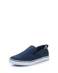 Мужские темно-синие слипоны от Piazza Italia