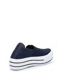 Женские темно-синие слипоны от Spur