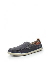 Мужские темно-синие слипоны от Strobbs