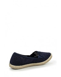 Женские темно-синие слипоны от Sweet Shoes