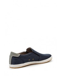 Мужские темно-синие слипоны от Tommy Hilfiger