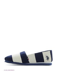 Мужские темно-синие слипоны от U.S. Polo Assn.