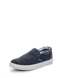 Мужские темно-синие слипоны от YMD