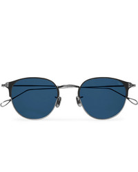 Темно-синие солнцезащитные очки