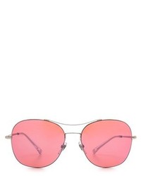 Женские темно-синие солнцезащитные очки от Gucci