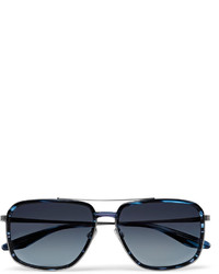 Мужские темно-синие солнцезащитные очки от Barton Perreira
