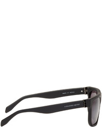 Мужские темно-синие солнцезащитные очки от Alexander McQueen