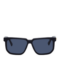 Мужские темно-синие солнцезащитные очки от Bottega Veneta