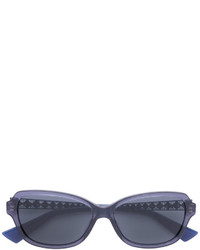 Женские темно-синие солнцезащитные очки от Christian Dior