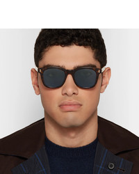 Мужские темно-синие солнцезащитные очки от Fendi