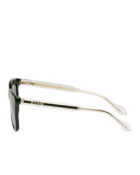 Мужские темно-синие солнцезащитные очки от Gucci