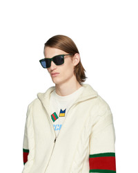 Мужские темно-синие солнцезащитные очки от Gucci