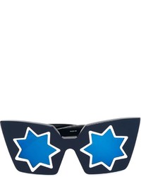 Женские темно-синие солнцезащитные очки от Linda Farrow Gallery