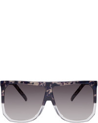 Женские темно-синие солнцезащитные очки от Loewe