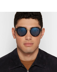Мужские темно-синие солнцезащитные очки от CUTLER AND GROSS