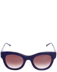 Женские темно-синие солнцезащитные очки от Thierry Lasry
