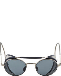 Мужские темно-синие солнцезащитные очки от Thom Browne