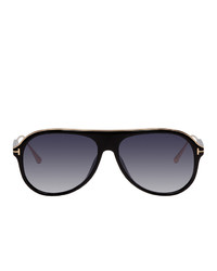 Мужские темно-синие солнцезащитные очки от Tom Ford