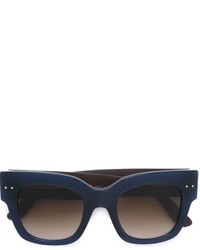 Женские темно-синие солнцезащитные очки