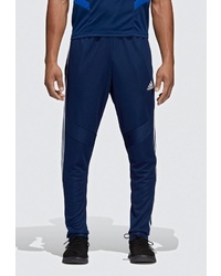 Мужские темно-синие спортивные штаны от adidas