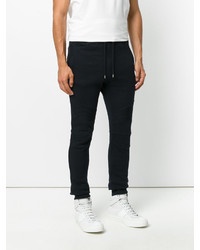 Мужские темно-синие спортивные штаны от Balmain