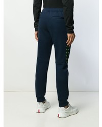 Мужские темно-синие спортивные штаны от Fendi