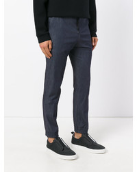 Мужские темно-синие спортивные штаны от Calvin Klein