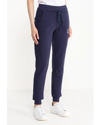 Женские темно-синие спортивные штаны от EA7