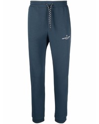Мужские темно-синие спортивные штаны от Emporio Armani