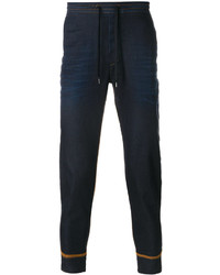 Мужские темно-синие спортивные штаны от Ermanno Scervino